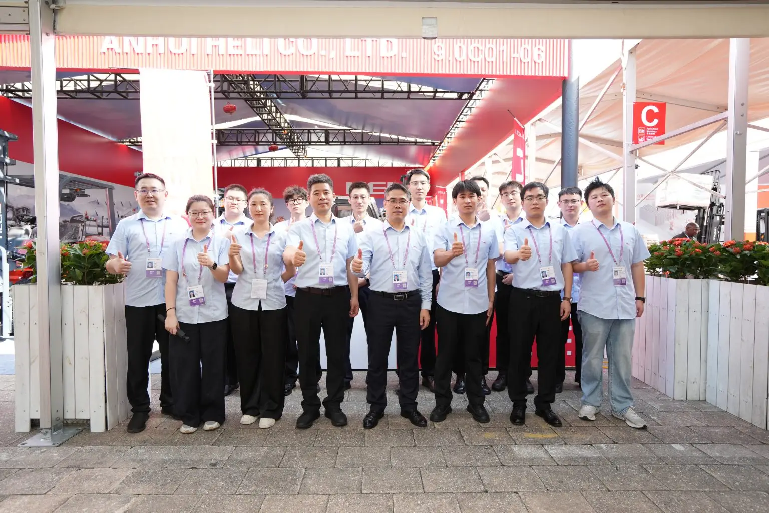 Xe nâng Heli tại Canton Fair 138