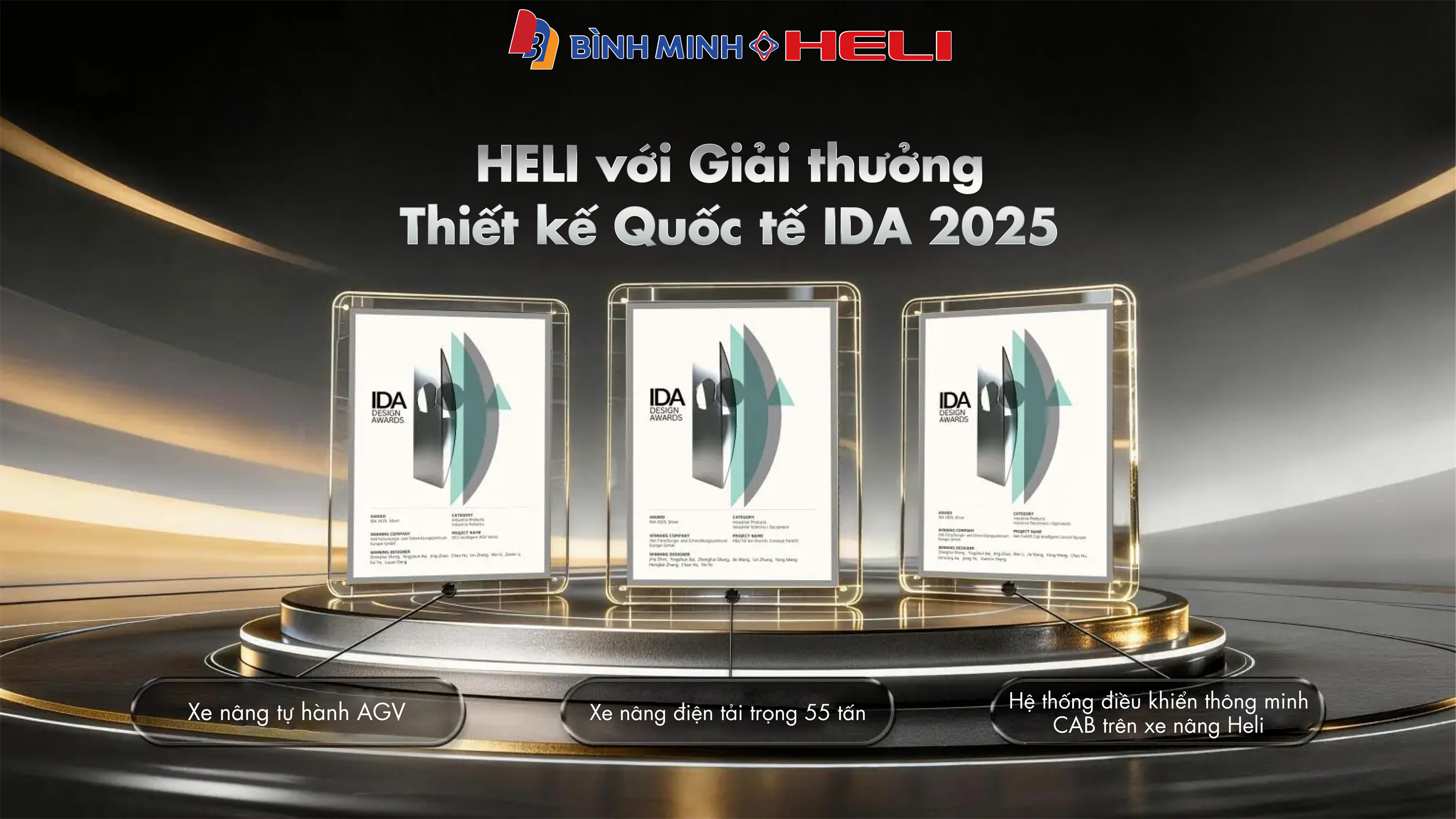HELI với Giải thưởng Thiết kế Quốc tế IDA 2025
