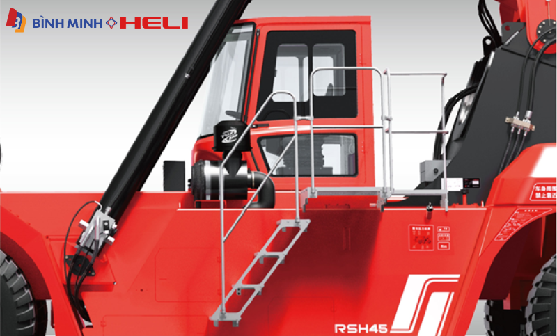 Lối đi an toàn bên ngoài xe gắp container Heli